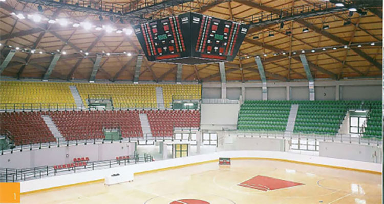 Les tribunes assiégées TERRAINS DE SPORTS Janvier 2009